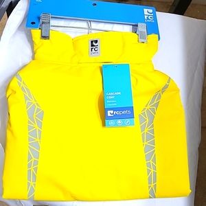 COPY - Rcpets Cascade dog coat yellow 20"